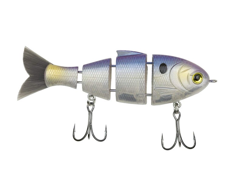 Catch Co Mike Bucca's Baby Bull Shad Swimbait 3.75" 1/2 oz Threadfin Shad - Image 1